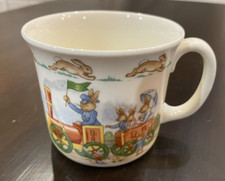 Antique Royal Doulton Cup Mug Bunnykins 1936 English Fine Bone China England B20