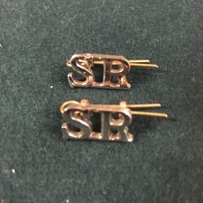 WW1 British army shoulder titles Scottish Rifles reproduction