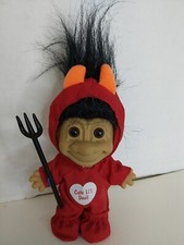 VALENTINE "CUTE LI'L DEVIL" DEVIL - 5" Russ Troll - excellent shape and rare
