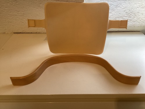 Stokke Tripp Trapp Bügel Holz ohne Lederriemen Rückenlehne Baby Set Buche ☘️🐣 - Bild 3 von 4