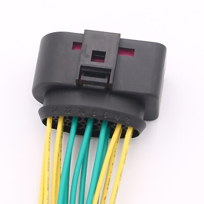 Dodge Ram 1500/2500 Projector Headlight Connector Pigtail - 9-Wire HID Xenon Plug