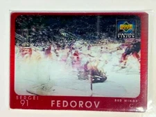  1997-98 Upper Deck Diamond Vision #23 Sergei Fedorov Detroit Red Wings