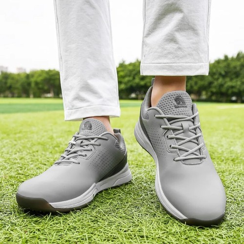 Professional Golf Flats Shoes Men's Outdoor Spikeless Golfers Walking Sneakers - 第 6/29 張圖片