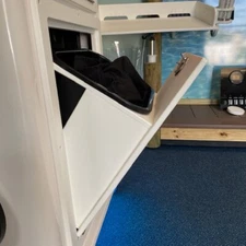 Boat Tilt Out Trash can starboard