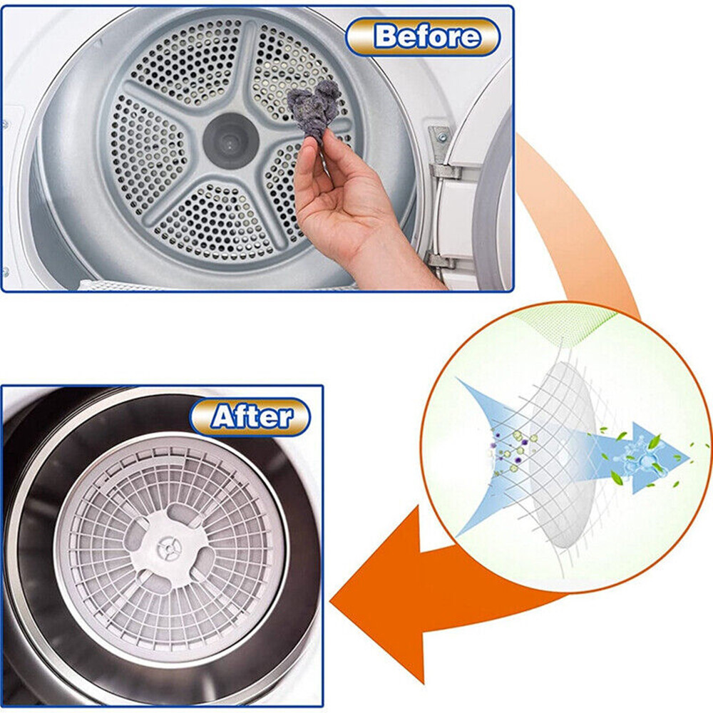 10x Tumble Dryer Exhaust Filter Fit For BUSH TD3CNBB TDV7NBB TDV7NBW