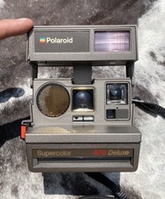 Extremely Rare Vintage Polaroid 670 Deluxe Supercolor Instant Film Camera