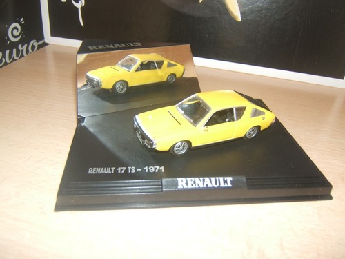 RENAULT 17 TS ORANGE 1971- R17 NOREV BOITE 1/43