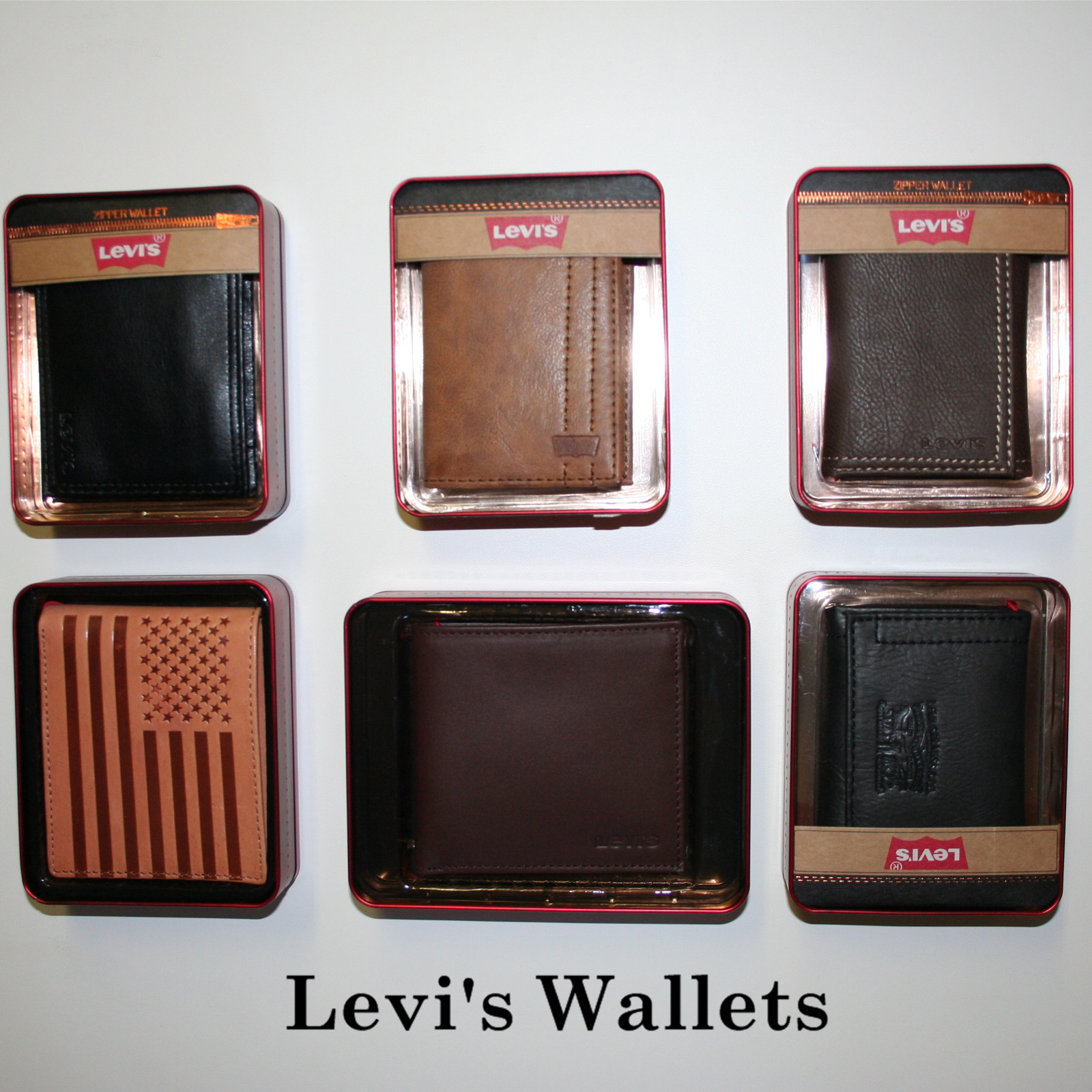 Levi's.Men's Passcase Billfold Wallet.NEW IN BOX | eBay
