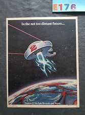 Boston Hype Promo For 2nd Album Print Advertisement Vintage 1977