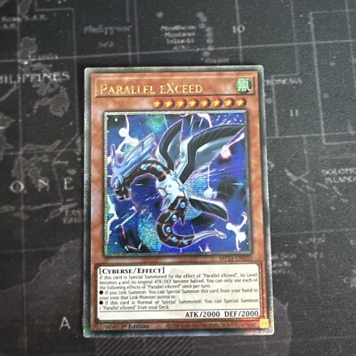 MP24-EN050 Parallel Exceed Quarter Century Secret Rare YuGiOh 