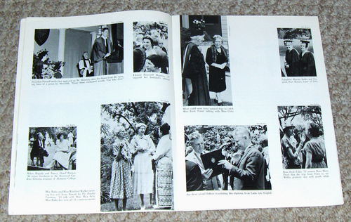 Juli 1961 Meta Glass SWEET BRIAR COLLEGE Alumnae Magazin - Lynchburg VA - Bild 3 von 4