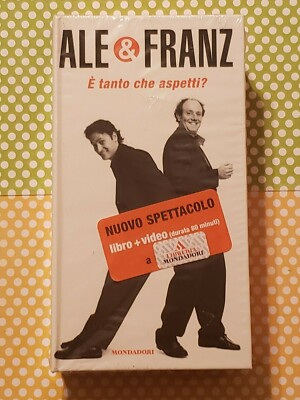 ALE & FRANZ - E TANTO CHE ASPETTI? - BOOK & VHS - SEALED