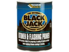 Everbuild Black Jack 902 Bitumen & Flashing Primer 1 litre EVB90201