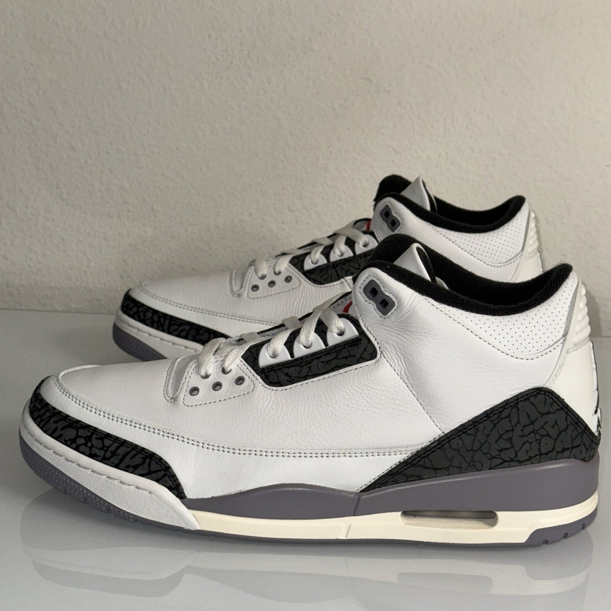 Nike Air Jordan 3 Retro Shoes \'Cement Grey\' (2024) CT8532-106 Men\'s Size 13 Air Jordan 3 Retro “CEMENT GREY” CT8532-106 Men main image 4