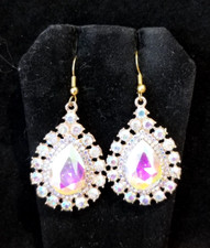 **Stunning Bold Aurora Borealis Crystal Drop ...