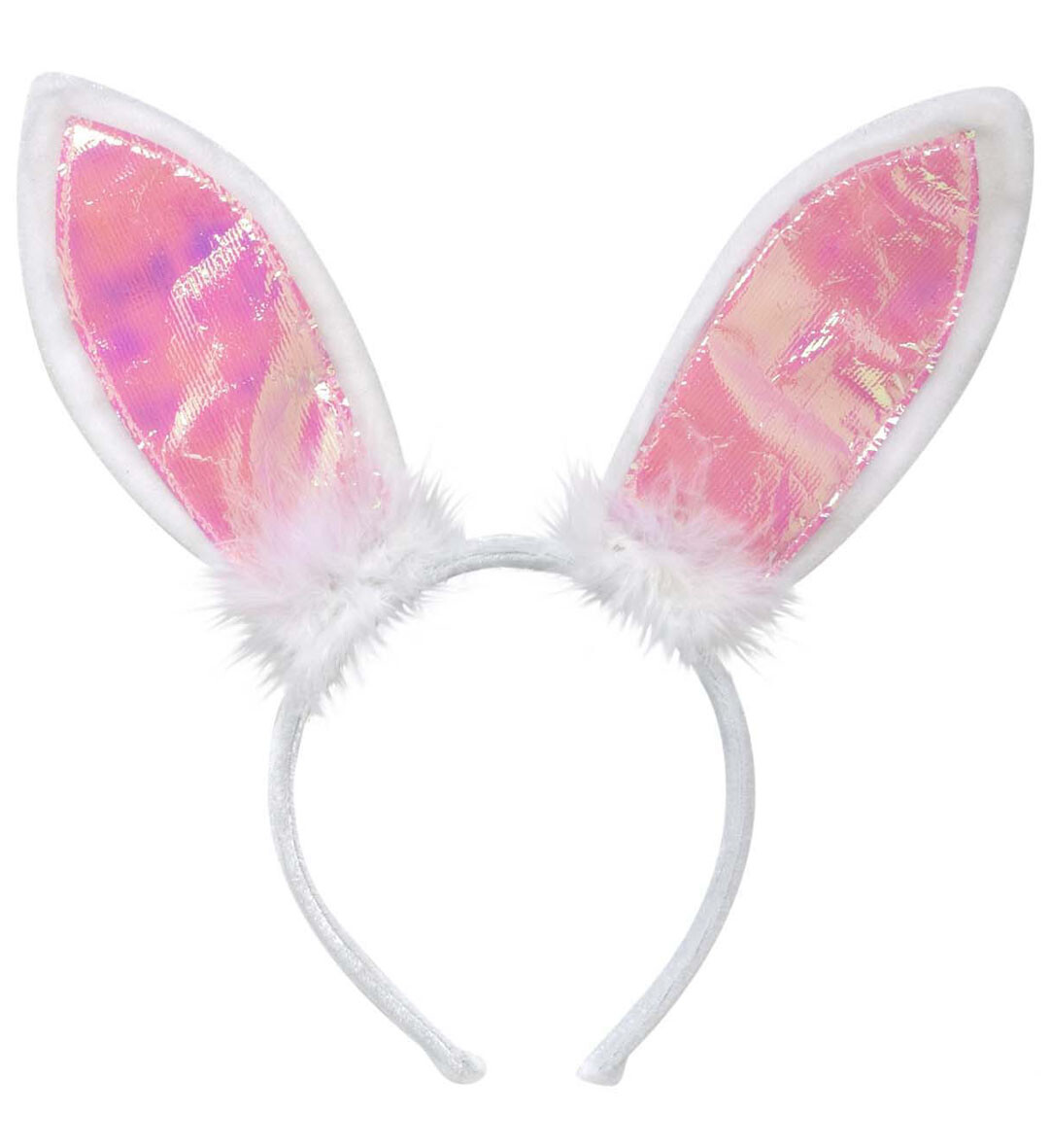 Hasenohren Set Mit Fliege & Schwanz - Plüsch Kostüm Für Halloween & Karneval