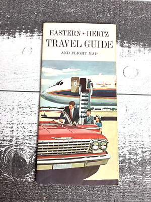 Vintage Eastern-Hertz Travel Guide 1962