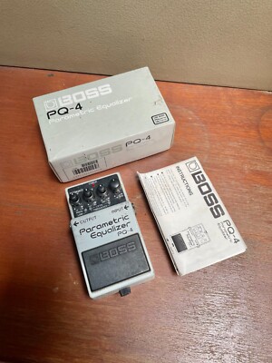 Boss PQ-4 Parametric Equalizer | eBay Boss PQ-4 Parametric Equalizer | eBay