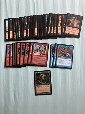 44 Magic the Gathering cards • early sets 1997-1998 • Visions