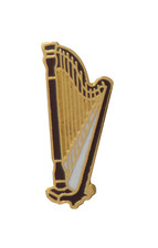 Harp Pin Badge
