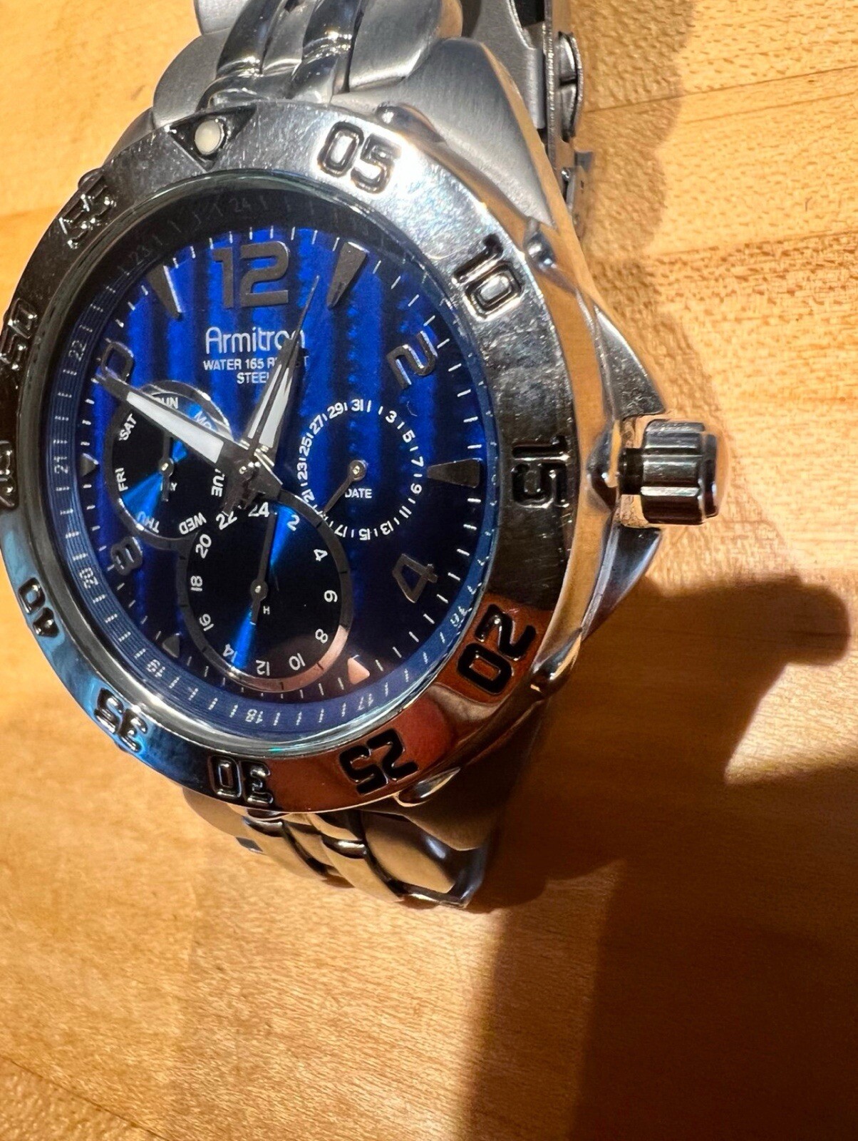 Armitron multi function water resist 165 watch - image 1