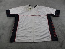 Vintage Fila Full Zip Shirt Mens Extra Large Warm Up Jacket Basketball NWT