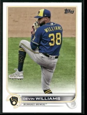 2022 Topps #26 Devin Williams Milwaukee Brewers