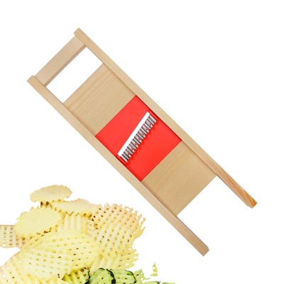 Potato Chips Slicer Cutter Waffle Grid French Fries Slice Maker Stainless Steel