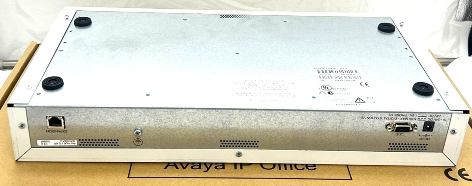 Telefone de escritório IP Avaya 8 módulos IP400 V2 com alimentação e 8 estações analógicas - Imagem 3 de 4