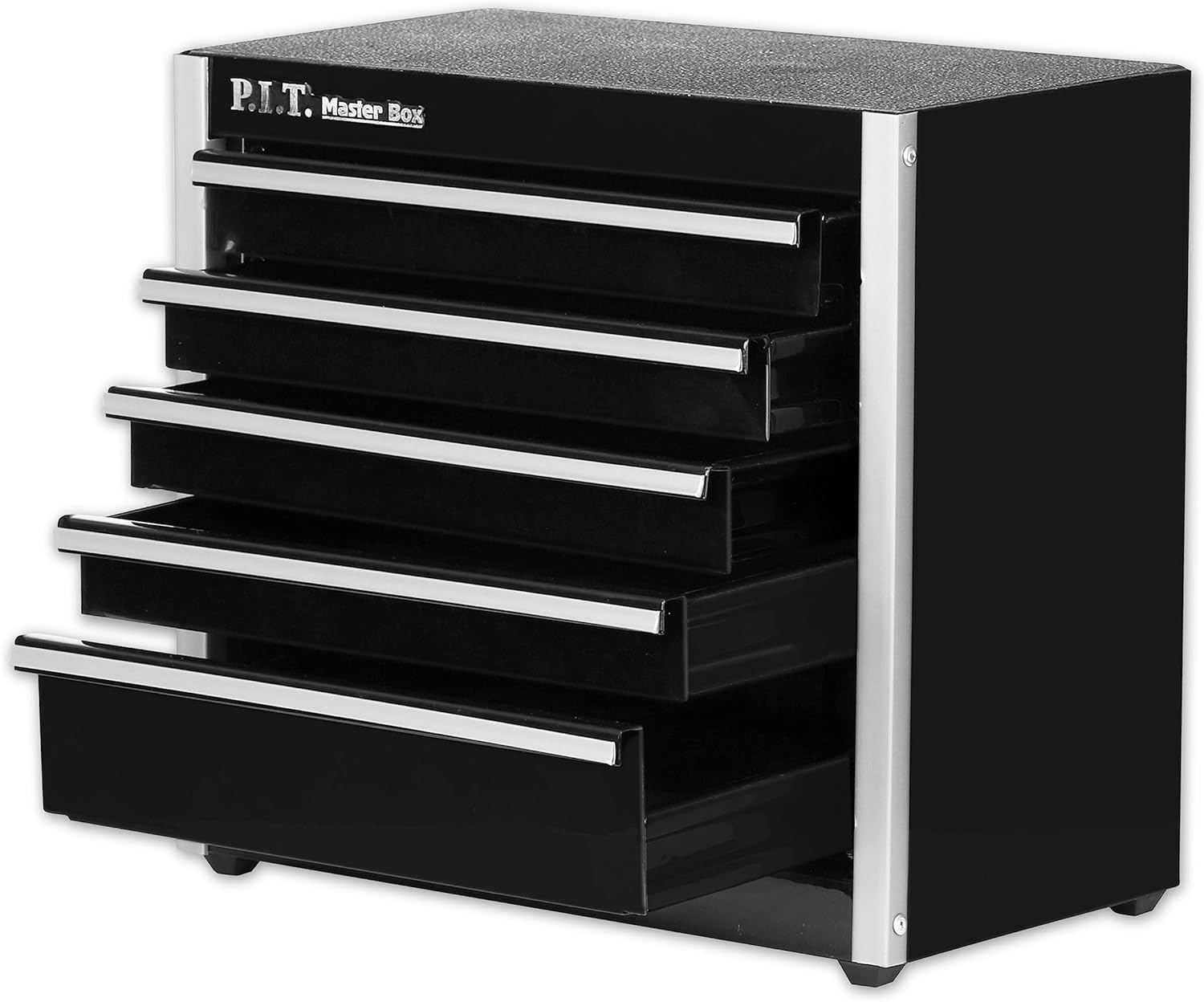 P.I.T. Portable FiveDrawer Micro Steel Tool Box, Black Hand Carry Tool Cases eBay