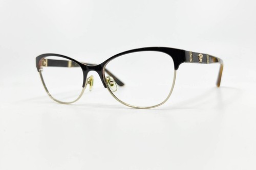 Versace Mod 1233 Q 1344 Eyeglasses Frames Womens Brown 53-17-140   15405