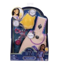 Disney Wish Movie Loveable Light Up Star  Satchel Playset 4 Piece Set New 2023