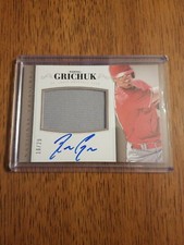 2014 Panini National Treasures Randal Grichuk Auto Relic /25! Hot