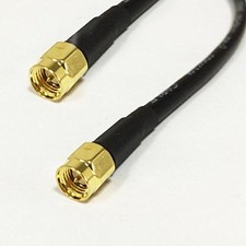 SMA male to SMA male plug RF Jumper Cable RG58 50cm 20inch for wifi antenna NEW
