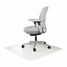 OFFICE DESK CHAIR MAT for Carpet Vinyl Protector Clear 36x48 Inch By RESILIA
