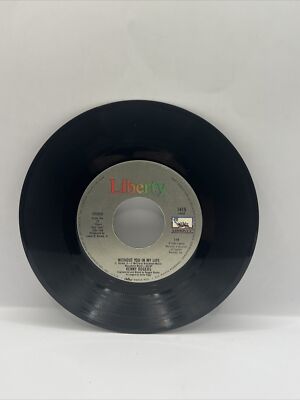 1981 Kenny Rogers  I Don t Need You   Without You In My Life  Liberty Records 45