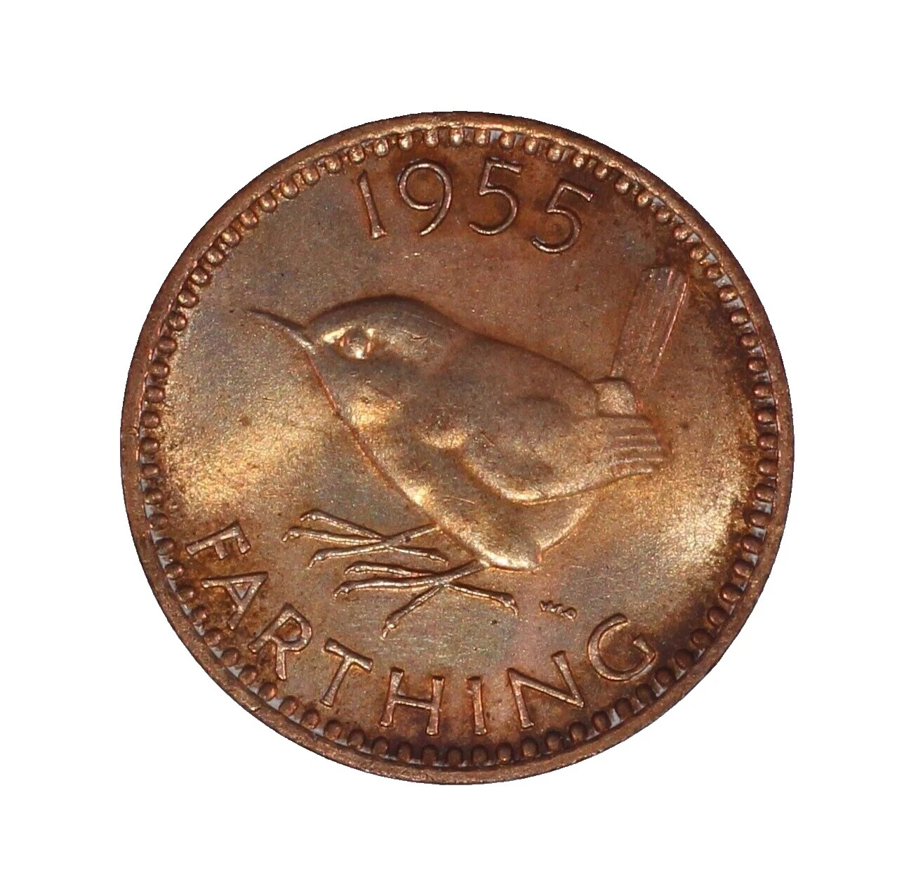 Bronze 1955 UK Coins