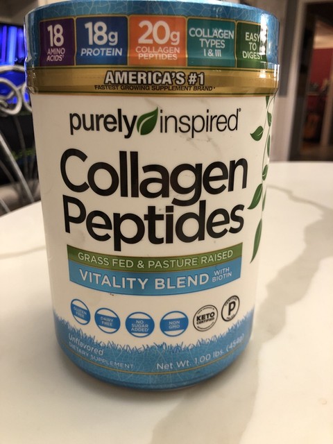 purely inspired collagen peptides powder reviews