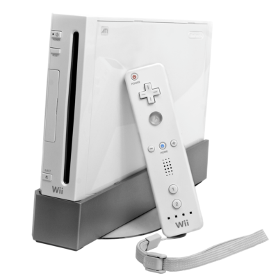 Nintendo Wii White Console Bundle 2 Remote Sets with 10 Games