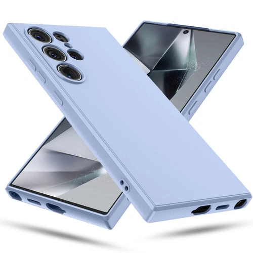 Für Samsung Galaxy S25 S25 Plus S25 Ultra Silikon Hülle Case Cover + Hartglas - Bild 6 von 46
