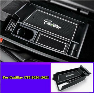 Fit For Cadillac CT5 2020-2021 Console Armrest Storage Bin Box Tray Container Fit For Cadillac CT5 2020-2021 Console Armrest Storage Bin Box Tray Container