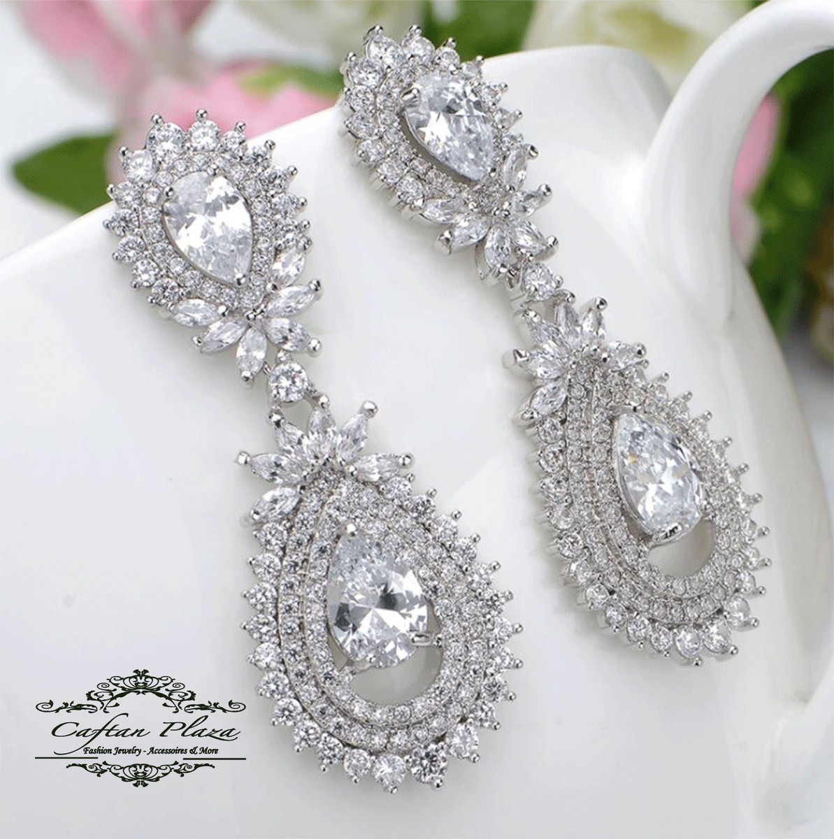 Earrings Luxury Zirconia Earrings AAA Chandelier XXL Stellux™ Crystal