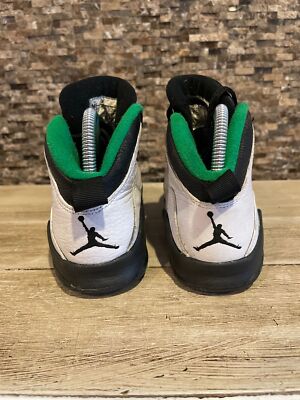 Nike Air Jordan 10 Retro Seattle (GS) 310806-137 Court Green 2019
