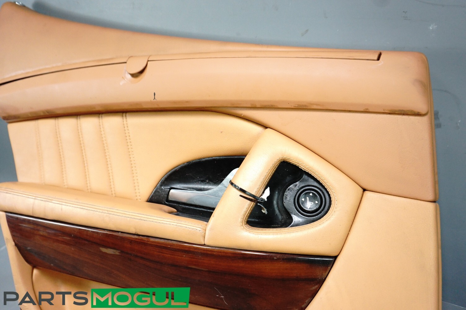 2003-2008 Maserati Quattroporte M139 Rear Left Door Panel Brown OEM DE2209135