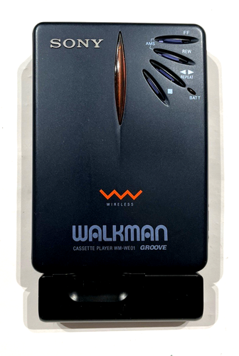 SONY WM-WE01 walkman cassette player Made in Japan WIRELESS Dolby GROOVE WORKING - Picture 3 of 16