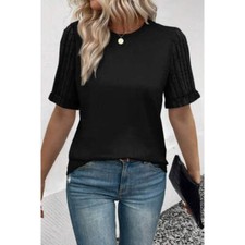 Round Neck Short Sleeve T-Shirt