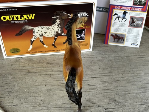 Breyer Vintage Club 2024 Outlaw Buckskin Traditional NIB # B-CS-10119 Traditiona - Picture 3 of 6