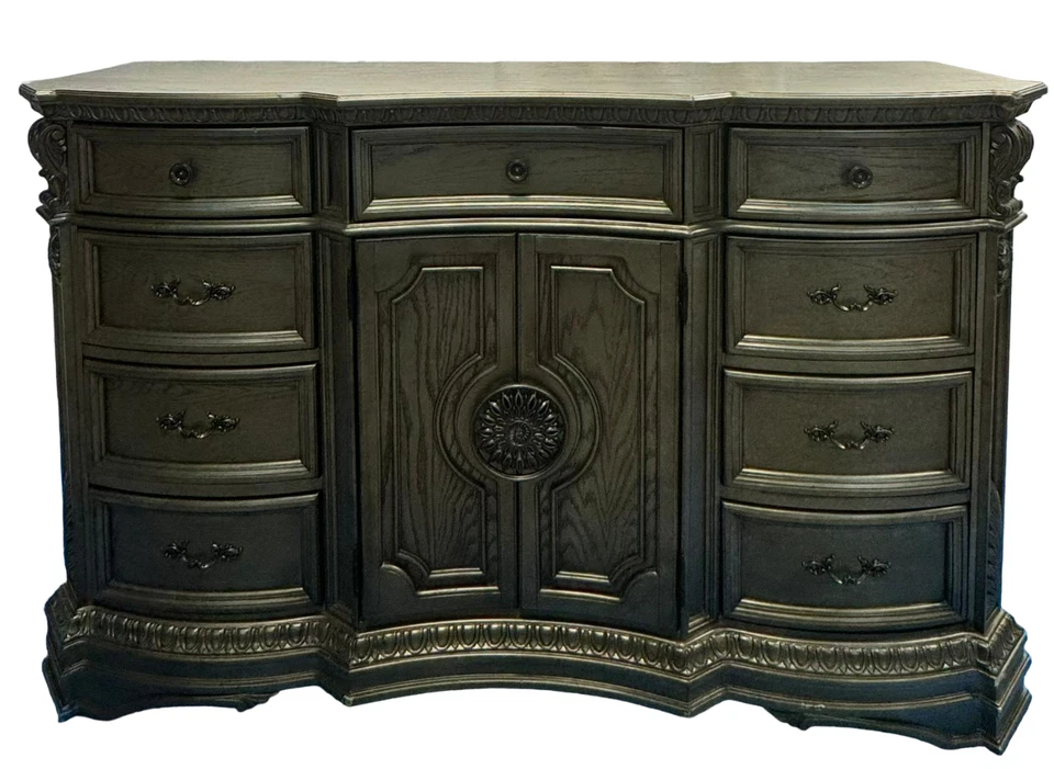 ACME Furniture Northville Dresser 26938 Cómoda Madera Top Antiguo Champagne Foto 2 de 4