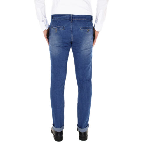 Jeans Uomo Leggero Blu Nero Pantalone Casual Tasca America 44 46 48 50 52 54 - Imagen 19 de 40