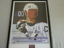Dave Andreychuk Signed 24x18 Poster Tampa Bay Lightning JSA #AU28776 NO Frame